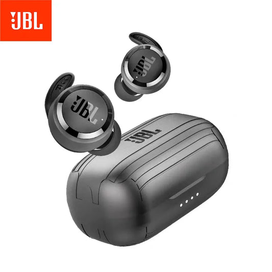 Fones de ouvido JBL T280 TWS: Resistente à água IPX5 | Chamada com um toque | Graves potentes | Bluetooth 5.0, fones de ouvido esportivos sem fio para corrida/academia
